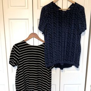 Madewell silk blouses